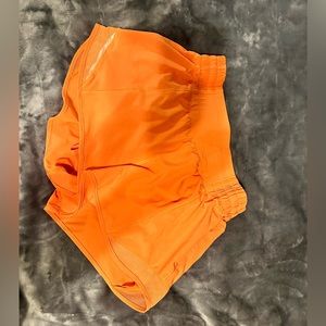 Hotty Hot High-Rise Lined Short 2.5" - orange soda